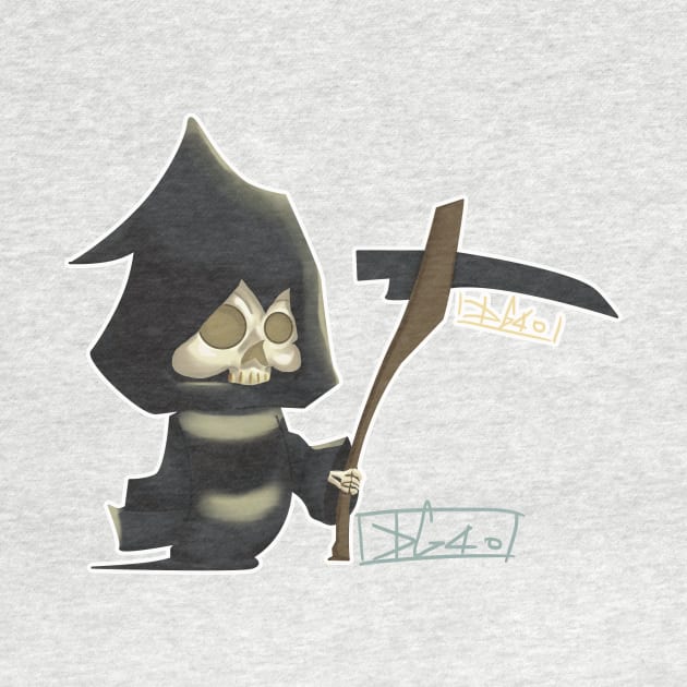 mini grim reaper by dgdodraw